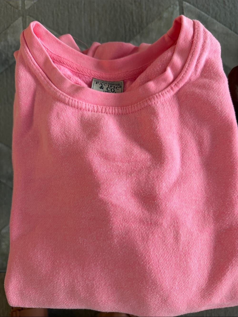 Women’s Pink Crewneck Sweatshirt